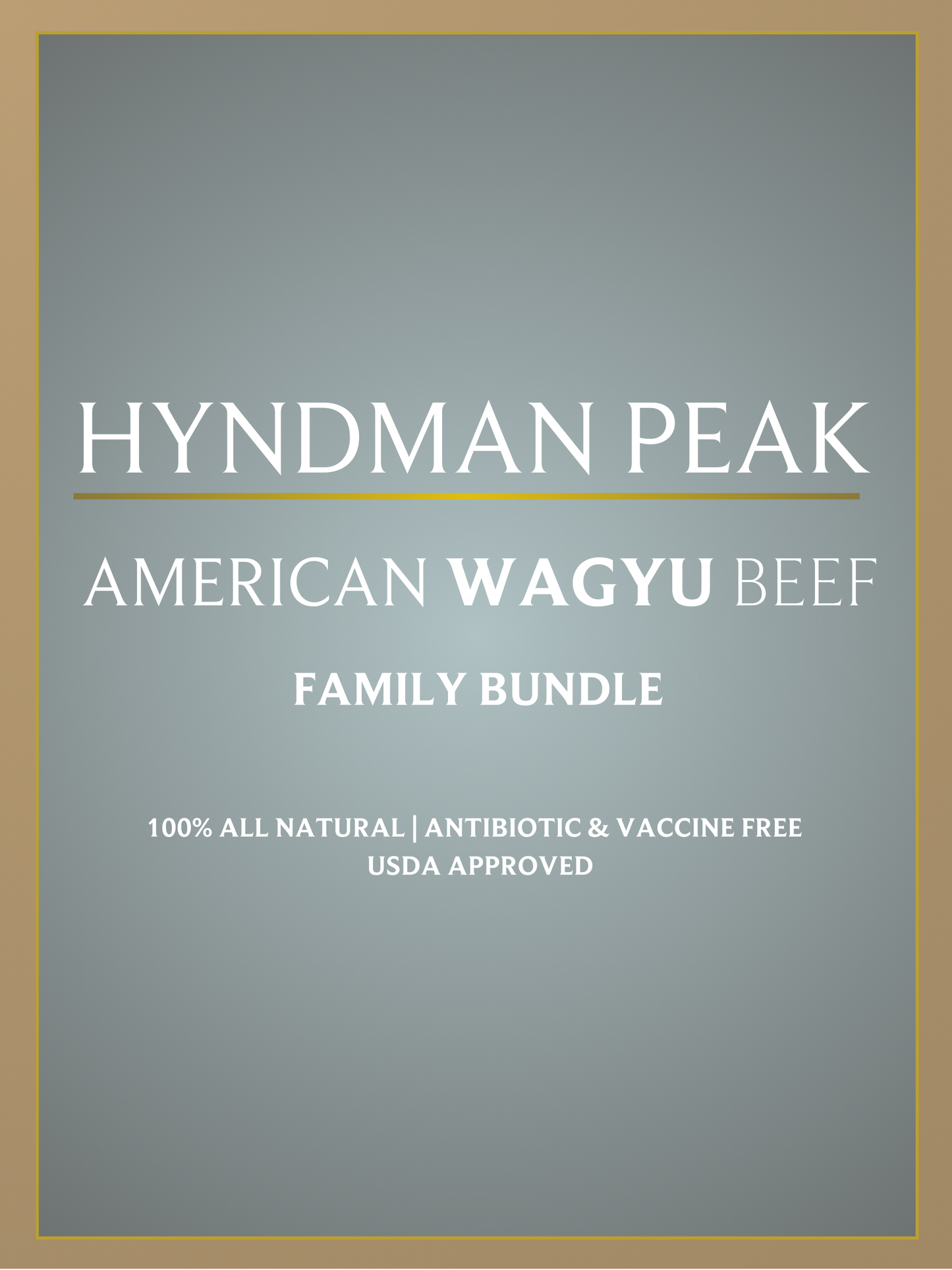 American Wagyu Beef Family Bundle