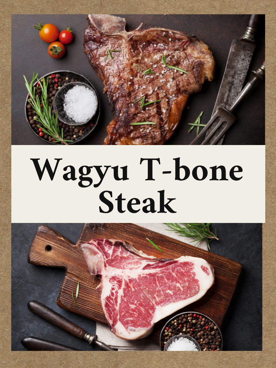 American Wagyu T-Bone Steak (2-Pack)