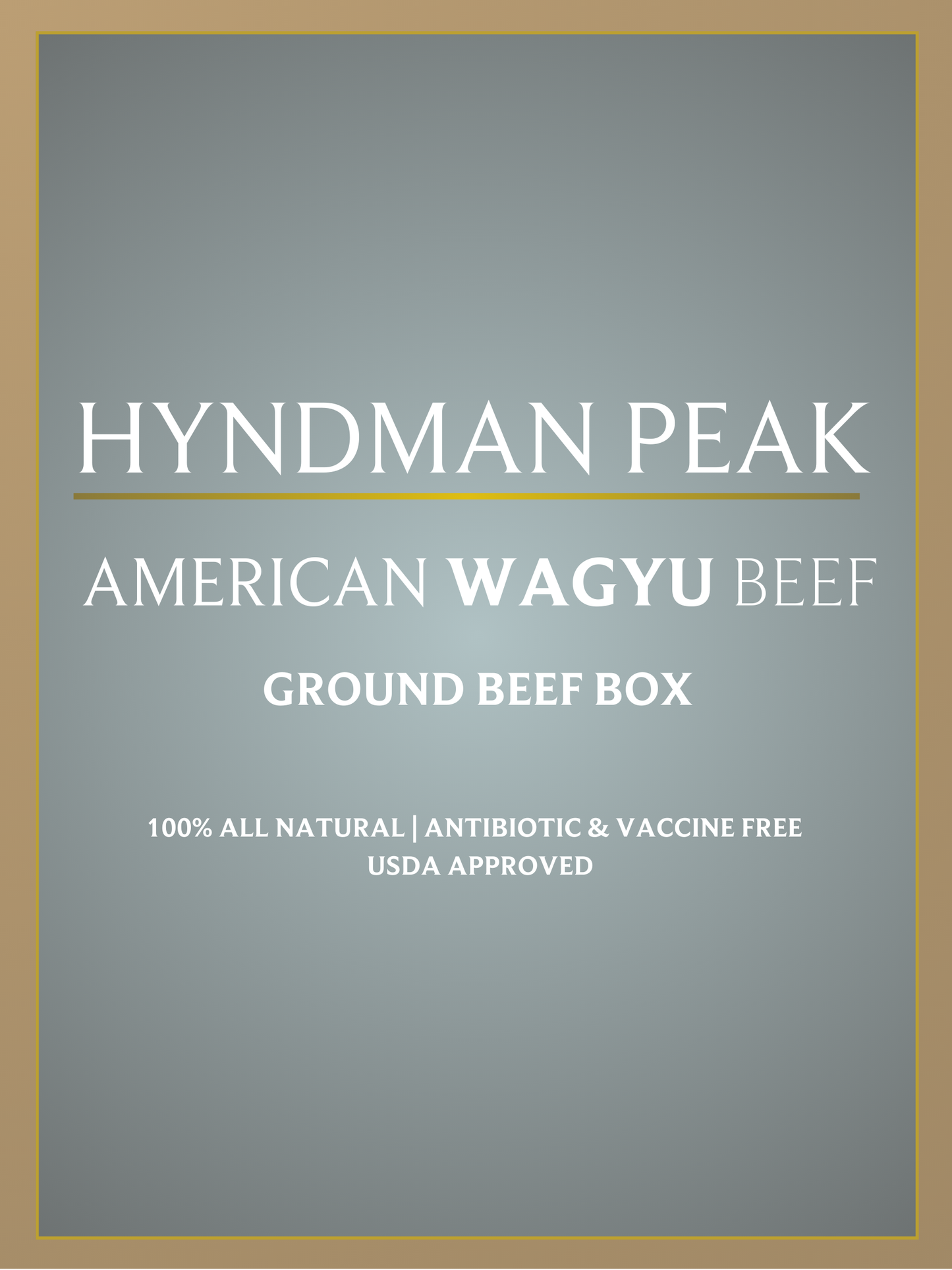 American Wagyu Ground Beef Box