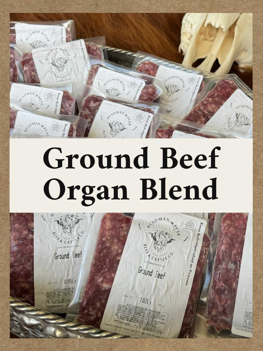 Organ Blend Ground Beef - Box
