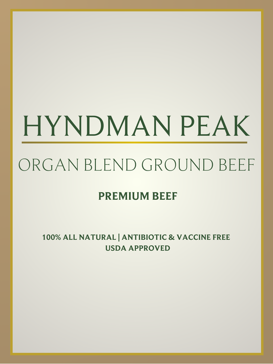 Organ Blend Ground Beef - Box